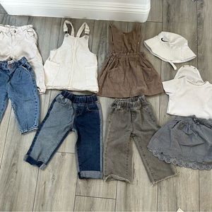 Selling as a bundle for $100 Brands are Zara, H&M, shien